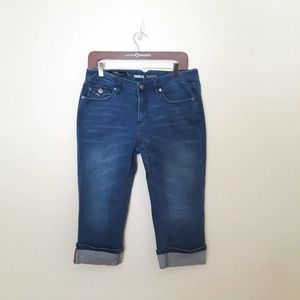 Tribal DeNime Celine Cuffed Capri